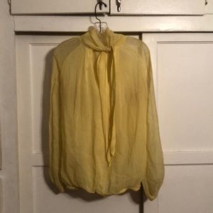 7 for all man kind silk blouse!